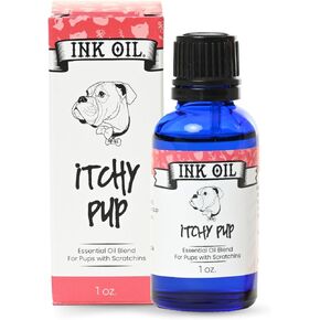 Pup Oils Sick Pup Essential Oil for Dogs - Soothes Upset Stomachs & Vomiting - Organic Calming Oils - Probiotics & Digestive Enzymes for Pet Gut Health - Dog Stomach Relief Probiotic Supplement - 1 oz