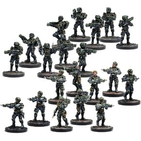 Mantic Games ، Deadzone GCPS Troopers - Warpath Universe Pack
