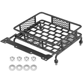 RC Roof Rack Luggage, Model Vehicle Accessory Steel Luggage Tray Roof Rack for 1/10 RC Crawler Car(S)