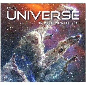 Our Universe 2025 Full Size Wall Calendar for Planning, Scheduling, and Organizing