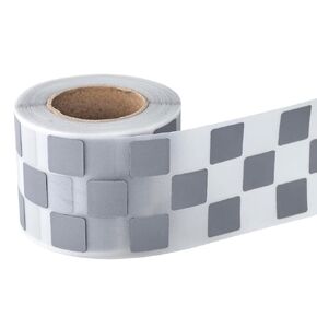 High Visibility Iron On Silver Reflective Heat Transfer Vinyl Tape for Clothing MN-04 2in x 10y