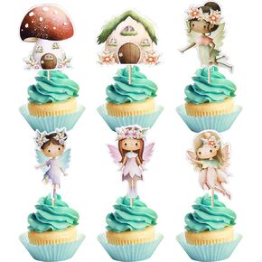 40 Pack Circus Cupcake Toppers Vintage Circus Animals Cupcake Picks Elephant Bear Rabbit Goose Cake Decorations for Baby Shower Kids Birthday Carnival Theme Party Supplies