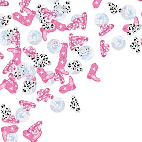 100PCS Confetti Poppers Pink Confetti Biodegradable Confetti Disco Ball Confetti Disco Party Decorations for Girl Birthday Party Last Disco Birthday Confetti Disco Cowgirl Party Decorations