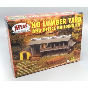 ATLAS MODEL 750 Lumber Yard & Office Kit HO