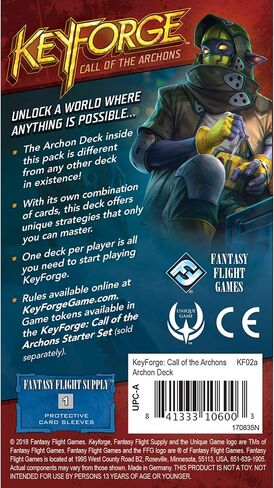 Fantasy Flight Games KeyForge: Age of Ascension Deck in Saudi Arabia