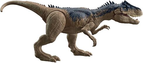 Jurassic World Toys Camp Cretaceous Roar Attack Allosaurus Dinosaur Action Figure with Strike Feature and Sounds, Toy Gift and Collectible in Saudi Arabia