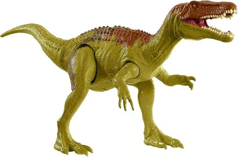 Jurassic World Toys Camp Cretaceous Roar Attack Allosaurus Dinosaur Action Figure with Strike Feature and Sounds, Toy Gift and Collectible in Saudi Arabia