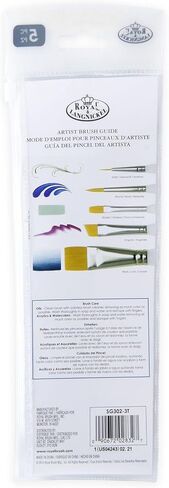 Royal & Langnickel Soft Grip Paint Brushes (5 Piece Brush Set) in Kuwait
