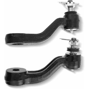 A-Premium Set of 2, Front Idler Arm, Pitman Arm, Compatible with Chevrolet & GMC & Cadillac - 1993-2000 - Tahoe, Yukon, Blazer, Escalade, C1500/C2500/K1500/K2500 (Suburban), C3500, K3500