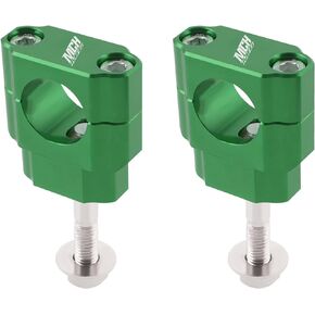1 1/8" Motorcycle Dirt Bike Handlebar Risers, 28mm Handlebar Clamp Mounts for 110cc 125cc 150cc 200cc Dirt Bike ATV