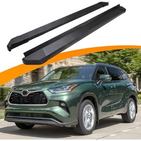 لوحة تشغيل Snailfly باللون الأسود تناسب 2020-2024 Toyota Highlander L LE XLE XSE محدودة من البلاتين الهجين البرونزي إصدار جانبي من سبائك الألومنيوم