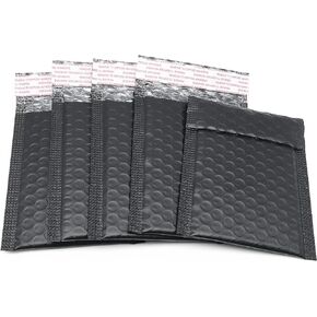5x7 Inch Pink Poly Bubble Mailers Small Padded Envelopes Self-Sealing Shipping Bags 100 Pack