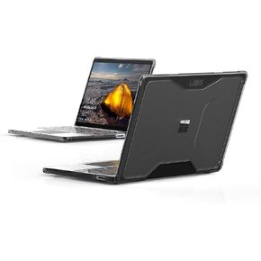 UAG مصمم لجهاز Microsoft Surface Laptop Go 3 / Laptop Go 2 / حقيبة كمبيوتر محمول Go مقاس 12.4 بوصة Plyo Feather-Light شفافة وقوية عسكرية تم اختبارها على شكل غطاء كمبيوتر محمول Ice من URBAN ARMOR GEAR in Kuwait