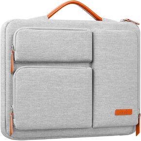 Lacdo 360° Protective 15-16 inch Laptop Sleeve Case for 15-15.6 inch Acer HP Lenovo Dell ASUS Laptop, 16 inch New MacBook Pro M4/M3/M2/M1 Pro/Max A3403 A3186 A2991 A2780 2024-2019 Computer Bag, Black
