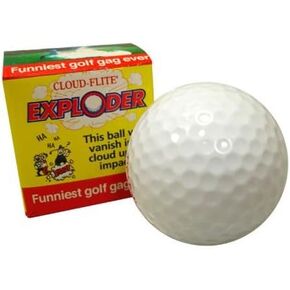 Trick Exploding Golf Ball Prank-gag