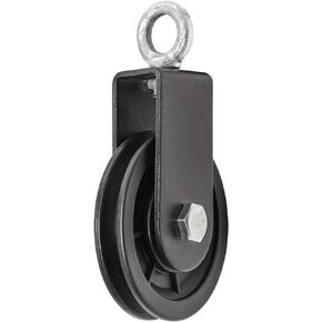 90mm Pulley Wheel for Cable Machines Silent Bearing Home Gym Equipment Pull Down Attachment Weight Lifting Pulley Traction