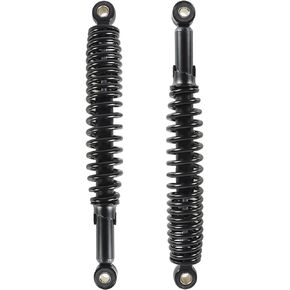 1Pair Black Shocks 335mm Eye to Eye Motorcycle Absorber Replacement for Honda S65 CL/CT70 XL75 CL/S90 CM91