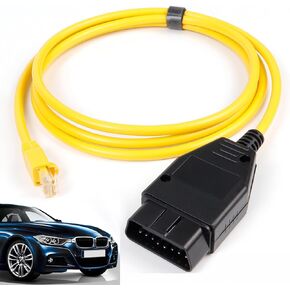 ENET ESYS 2M Ethernet to OBD Interface Engine Diagnostic Tool Cable for BMW F Series i-sta Enet Cable to USB Coding Cable Rj45 to OBD2 Bootmod3 Bimmercode Programming and Brushing Hidden Data