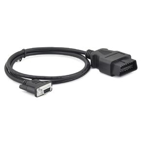 iKKEGOL 1M 3.3ft DB9 Serial RS232 أنثى منفذ إلى ذكر Obd2 obdii 16 دبوس محول كابل obd موصل سلك تمديد تشخيصي (DB9 إلى كابل obd)