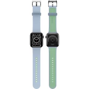OtterBox All Day Band for Apple Watch 42mm/44mm/45mm - Fresh Dew (Grey/Light Green) in Kuwait