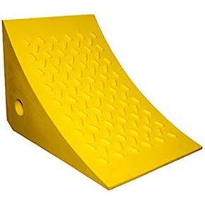 Esco - 12592 Pro Series Wheel Chock for Trucks, Commercial Trucks and Tractors