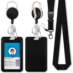 Cute Rainbow Lanyards for Id Badges, Mental Health Matters Badge Reel Heavy Duty with Carabiner Clip, Fashionable ID Badge Holder with Breakaway Lanyard, Teacher Nurse Office Christmas Gifts