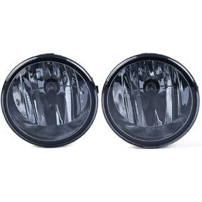 GRAND ORANGE 1Pair Front Bumper Fog Lights Lamp Compatible with Ford Explorer 2006-2010 XLT/Fit 08-10 Sport Trac with Rectangular Lens