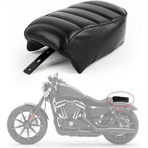 PSLER Motorcycle Rear Passenger pillion Seat Pad for Sportster Iron 883 XL883N 2016 2017 2018 2019 2020 2021 2022 Accessories