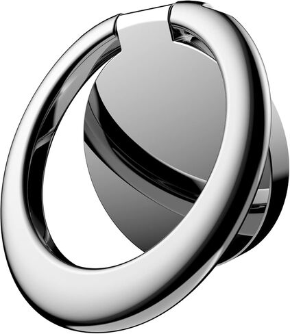 JETech Cell Phone Ring Holder, 360 Degree Rotation Metal Finger Grip Adjustable Cellphone Stand for Magnetic Car Mount, Compatible with iPhone, Galaxy, Pixel and More Smartphone (Black) in Saudi Arabia