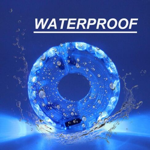 محور أضواء عجلة الدراجة القابلة لإعادة الشحن بإطارين، أضواء LED مقاومة للماء لركوب الدراجات 7 ألوان لتزيين الدراجة للأطفال والكبار أثناء الركوب الليلي in Kuwait