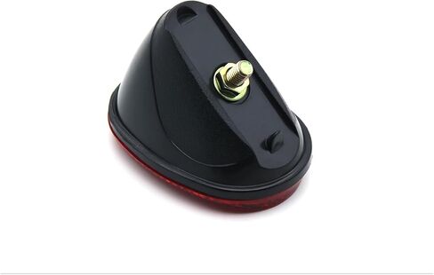 Red Oval Rear Bicycle Mudguard Fender Cycling Safety Warning Reflectors for Cruiser Bikes in Kuwait