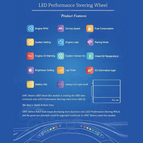 عجلة القيادة من ألياف الكربون نابا بريفو إد الجلود سباق السيارات عجلة القيادة مع شاشة ديجيتال LED تناسب إنفينيتي G37 2009-2013 in Kuwait