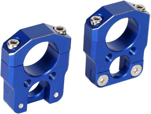 شريط مقود بقطر 7/8 بوصة ومقبض CNC للفرامل وخط القابض ومشبك دليل كابل متوافق مع CT125، Forza، 350 Grom 125، Monkey 125، PCX160، Forza 350 (أزرق) in Saudi Arabia
