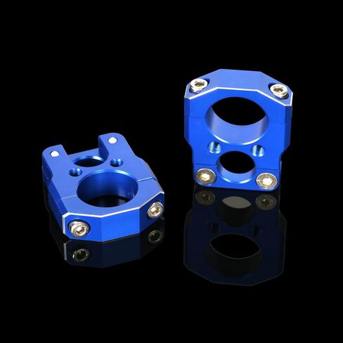 شريط مقود بقطر 7/8 بوصة ومقبض CNC للفرامل وخط القابض ومشبك دليل كابل متوافق مع CT125، Forza، 350 Grom 125، Monkey 125، PCX160، Forza 350 (أزرق) in Saudi Arabia
