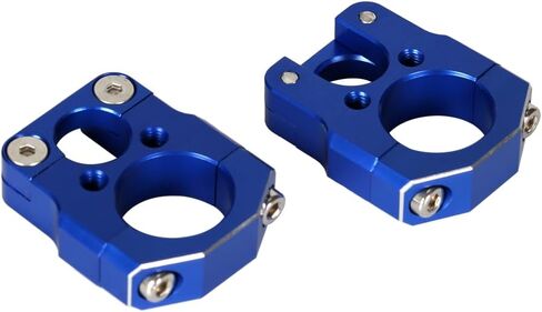 شريط مقود بقطر 7/8 بوصة ومقبض CNC للفرامل وخط القابض ومشبك دليل كابل متوافق مع CT125، Forza، 350 Grom 125، Monkey 125، PCX160، Forza 350 (أزرق) in Saudi Arabia