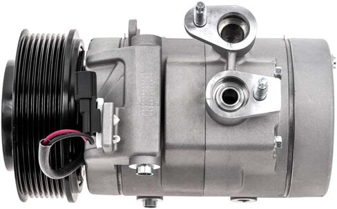 ضاغط مكيف الهواء وقابض تكييف الهواء لسيارة Ford F250 F350 F450 F-250 F-350 F-450 Super Duty 6.7L PowerStroke Diesel 2017 2018 2019 - BuyAutoParts 60-04652NA New in Saudi Arabia