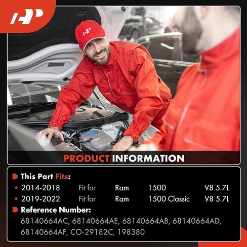 ضاغط مكيف هواء A-Premium مع قابض متوافق مع Ram 1500 5.7L 2014-2018، Ram 1500 Classic 5.7L 2014-2014، طراز 7SBH17C in Saudi Arabia