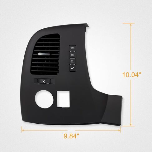 Wztepeng استبدال 19159438 لوحة التحكم في مركز معلومات سائق فتحة التهوية المتوافقة مع 2007-2013 Chevy Silverado GMC Sierra Yukon XL 1500 2500 3500 HD 4.3L 4.8L 5.3L 6.0L 6.2L 6.6L in Kuwait