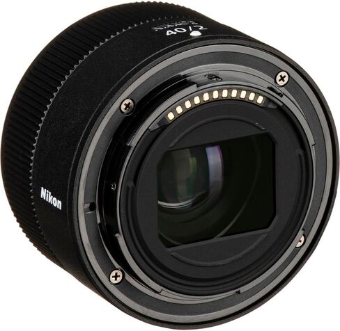 عدسة Nikon NIKKOR Z مقاس 40 مم f/2 الأساسية لكاميرات Nikon Z (20102) + مجموعة مرشح + حافظة غطاء + مجموعة تنظيف in Kuwait