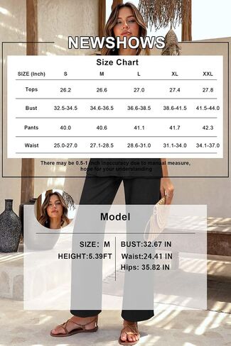 Newshows Womens Summer 2 Piece Outfits Ribbed Knit Tank Tops Wide Leg Pants Lounge Set Matching Tracksuit 2024 Spring Fashion in Saudi Arabia