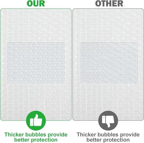 100 قطعة من فقاعات البريد 8 × 13 مظاريف مبطنة فقاعية، مظاريف بريدية بريدية، مظاريف تعبئة مقاومة للماء للشحن، تغليف حقيبة بوتيك غير شفافة للملابس، الأعمال الصغيرة in Kuwait