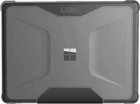 UAG مصمم لجهاز Microsoft Surface Laptop Go 3 / Laptop Go 2 / حقيبة كمبيوتر محمول Go مقاس 12.4 بوصة Plyo Feather-Light شفافة وقوية عسكرية تم اختبارها على شكل غطاء كمبيوتر محمول Ice من URBAN ARMOR GEAR in Kuwait