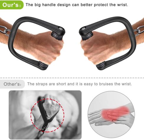 BeneLabel D Handle Cable Attachment, Cable Attachments for Gym, Non-Slip and Comfortable Grip, Solid Aluminum Alloy Handle, Suitable for Home and Gym in Saudi Arabia