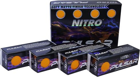 Nitro Pulsar Box Golf Balls (Pack 12) in Kuwait