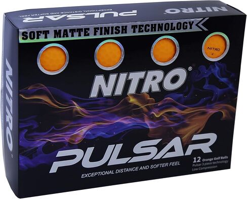Nitro Pulsar Box Golf Balls (Pack 12) in Kuwait