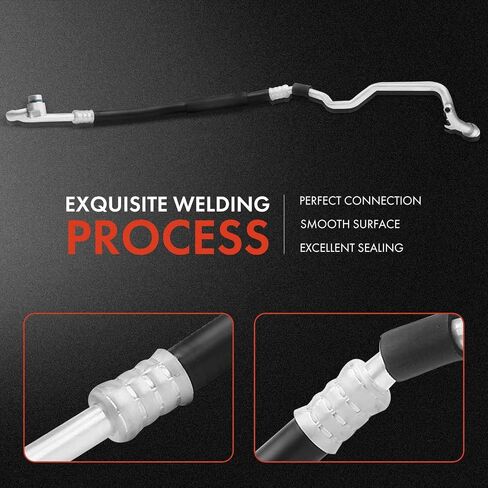 A-Premium A/C Suction Line Hose Assembly Compatible with Subaru Impreza 2013 2.5L, WRX 2015-2016 2.5L, WRX STI 2013-2020 2.5L, Compressor to Evap in Saudi Arabia