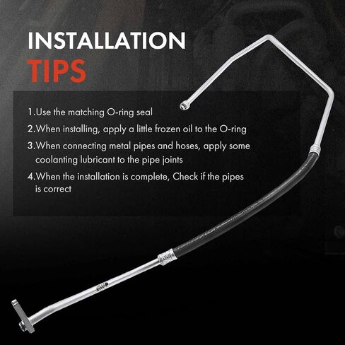 A-Premium A/C Suction Line Hose Assembly Compatible with Dodge, Ram Models - Ram 1500 2500 3500, V8 5.7L, Compressor to Evap in Saudi Arabia