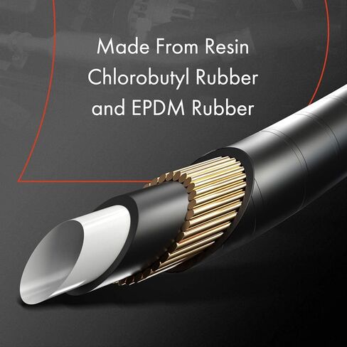 مجموعة خرطوم شفط A-Premium A/C متوافقة مع Ford Escape 2013-2016، Transit Connect 2014-2018، 2.5 لتر مطحون بشكل طبيعي، ضاغط للتبخر in Kuwait