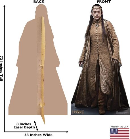 Cardboard People Elrond Life Size Cardboard Cutout Standup - The Hobbit in Saudi Arabia