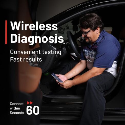 Innova 1000 OBD2 Scanner Bluetooth - OBD2 Scanner Diagnostic Tool for Android & iPhone Car Scanner - App Vehicle Code Readers - Check Engine Code Reader ABS SRS - Wireless OBD2 in Saudi Arabia